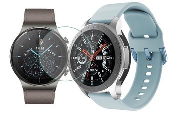 opaska pasek bransoleta GEARBAND Huawei Watch GT 2 PRO 46mm błękitna +szkło hartowane na ekran