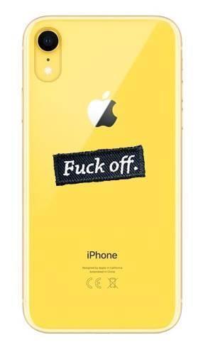 Boho Case Apple iPhone XR fuck off