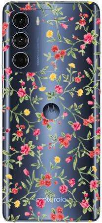 Boho Case Motorola Moto G200 5G malutkie kwiatuszki
