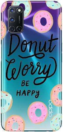 Boho Case Oppo A52 / A72 donut worry be happy