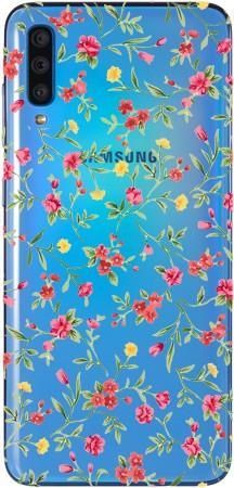 Boho Case Samsung Galaxy A70 malutkie kwiatuszki