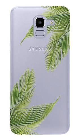 Boho Case Samsung Galaxy J6 2018 liście palmowe