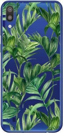 Boho Case Samsung Galaxy M10 liście tropikalne