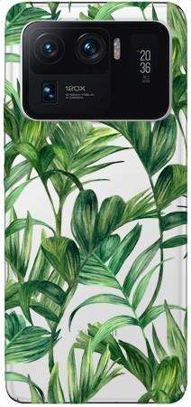 Boho Case Xiaomi Mi11 Ultra liście tropikalne