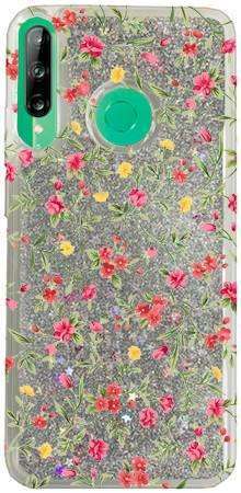 Brokat Case Huawei P40 Lite E malutkie kwiatuszki