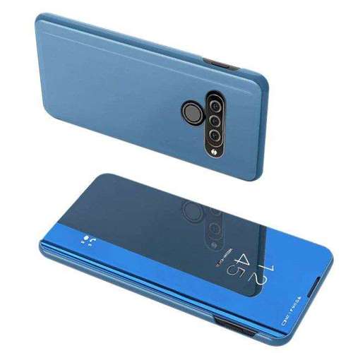 Clear View Case futerał etui z klapką LG K50S niebieski