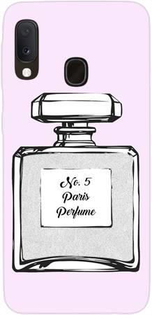 Etui Brokat SHINING No5 Paris Perfume na Samsung Galaxy A20e