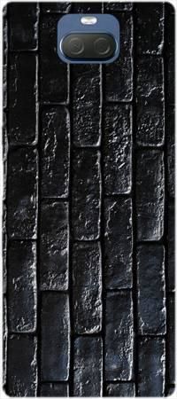 Etui ROAR JELLY czarne cegły na Sony Xperia 10