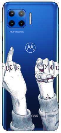 Etui ROAR JELLY fuck you na Motorola Moto G 5G PLUS
