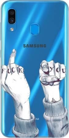 Etui ROAR JELLY fuck you na Samsung Galaxy A30