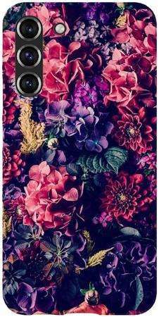 Etui ROAR JELLY kwiatowa kompozycja na Samsung Galaxy S22