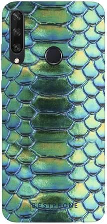 Etui holograficzna skóra węża na Huawei Y6p
