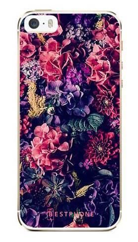 Etui kwiatowa kompozycja na Apple IPhone 5 \ iPhone 5S \ iPhone SE
