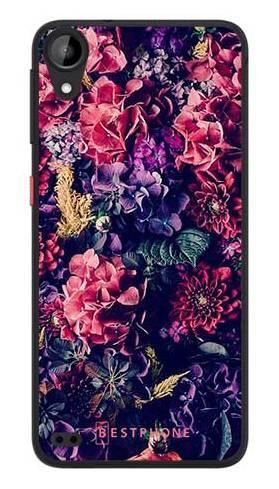 Etui kwiatowa kompozycja na HTC Desire 530