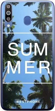 Etui palmy summer na Samsung Galaxy M30