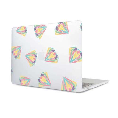 Etui pudrowe diamenty na Apple Macbook PRO 15 A1707/A1990