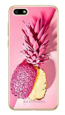 Etui pudrowy ananas na Huawei Y5 2018