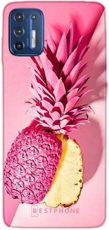 Etui pudrowy ananas na Motorola MOTO G9 PLUS