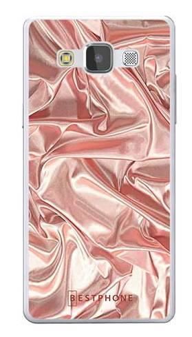 Etui różowy atłas na Samsung Galaxy A5