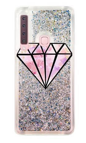 Etui różowy diament brokat na Samsung Galaxy A9 2018 V2