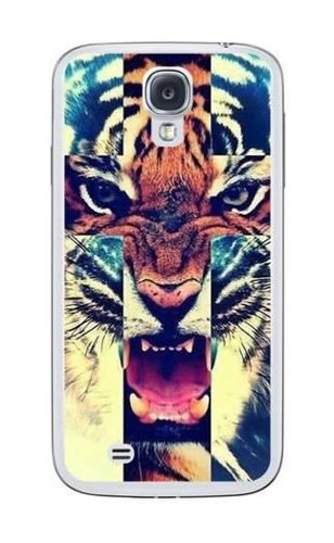 FANCY Samsung GALAXY S4 tygrys krzyż