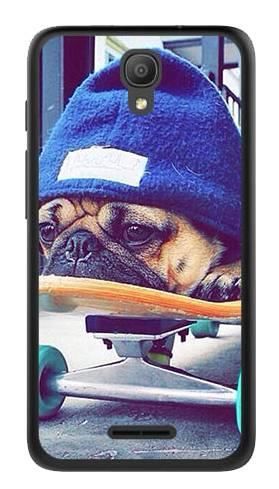 Foto Case Alcatel PIXI 4 (5) 3G bulldog na deskorolce