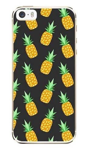 Foto Case Apple iPhone 5 /5S ananasy czarne