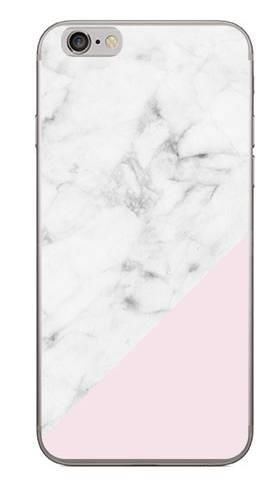 Foto Case Apple iPhone 6 PLUS 5,5" biały marmur z pudrowym