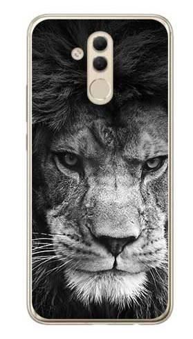 Foto Case Huawei Mate 20 Lite Czarno-biały lew