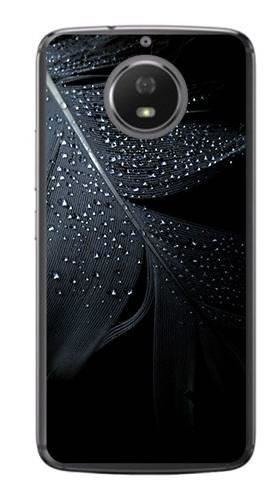 Foto Case Motorola Moto G5s czarne pióro