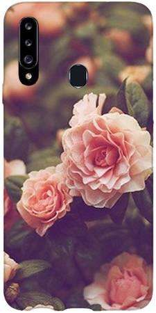 Foto Case Samsung Galaxy A20s róża vintage