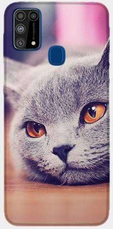 Foto Case Samsung Galaxy M31s lazy cat