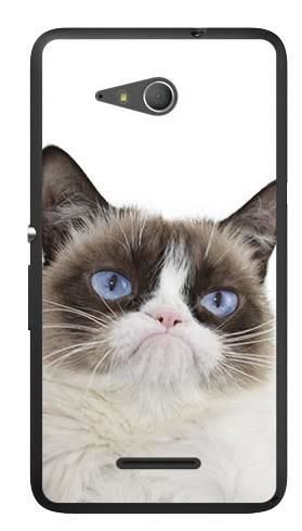 Foto Case Sony XPERIA E4g grumpy cat