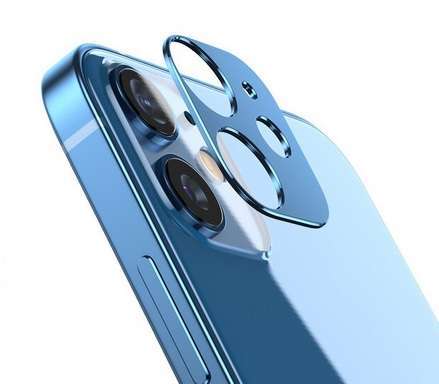 METAL STYLING CAMERA IPHONE 12 BLUE