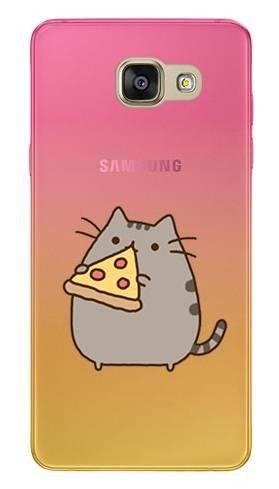 Ombre Case Samsung Galaxy A5 (2016) koteł z pizzą