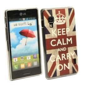 PATTERNS LG SWIFT L5 II keep calm and carry on