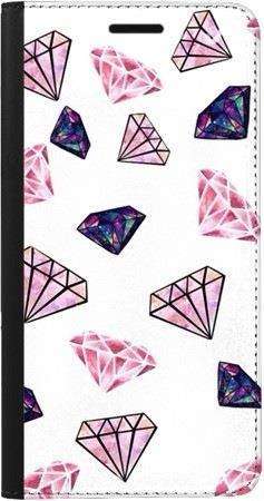 Portfel DUX DUCIS Skin PRO różowe diamenty na Oppo Reno 4 PRO