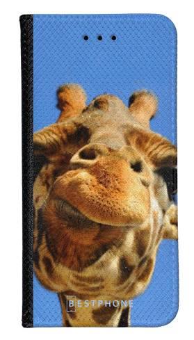 Portfel Wallet Case Huawei Y5p śmieszka żyrafa
