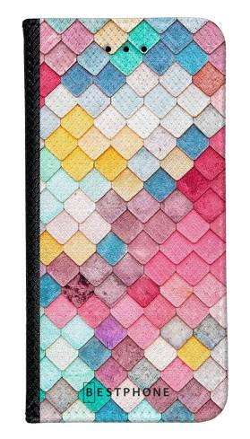 Portfel Wallet Case Oppo Reno 7 5G kolorowe płytki