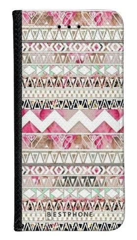 Portfel Wallet Case Samsung Galaxy A10 różowy aztec