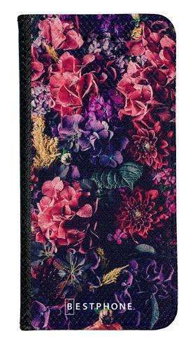Portfel Wallet Case Samsung Galaxy A42 5G kompozycja kwiatowa