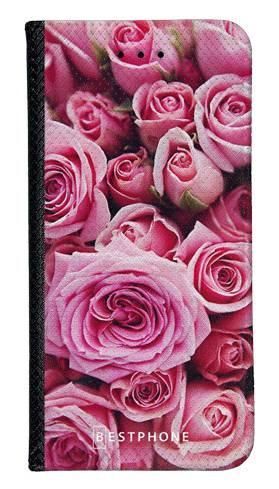 Portfel Wallet Case Samsung Galaxy Note 10 różowe róże