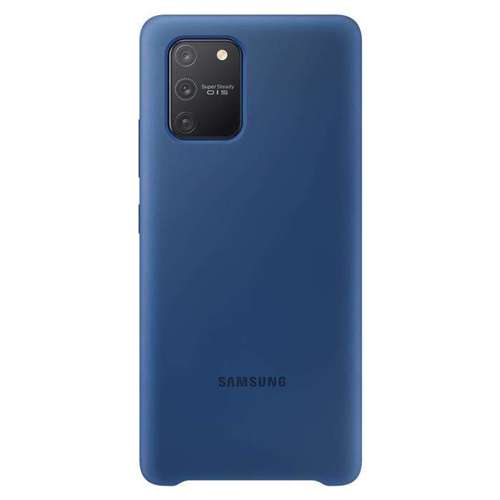 SAMSUNG Silicone Cover gumowe silikonowe etui pokrowiec Samsung Galaxy S10 lite niebieski (EF-PG770TLEGEU)