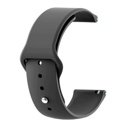opaska pasek bransoleta (20mm) SMOOTHBAND Samsung Watch ACTIVE 1/2 40/44mm czarna