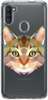 Boho Case Samsung Galaxy M11 kot symetryczny
