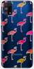 Boho Case Samsung Galaxy M31s różowe flamingi