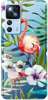 Boho Case Xiaomi 12T / 12T Pro kwiaty i flamingi