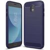Carbon Case elastyczne etui pokrowiec Samsung Galaxy J7 2017 J730 niebieski