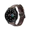 Dux Ducis Leather Strap pasek do Samsung Galaxy Watch / Huawei Watch / Honor Watch (20mm band) skórzana opaska ciemnobrązowy (Business Version)