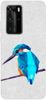 Etui Brokat SHINING geometryczny ptak na Huawei P40